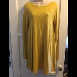 Free People Beach Yellow Dress, Size S